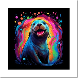 Sea Lion Happiness Posters and Art